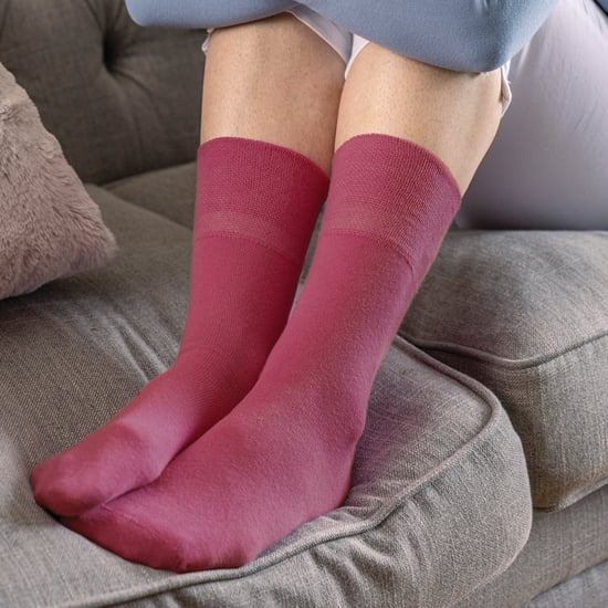 6-pack Dames Non-elastische Katoenen Diabetessokken met Naadloze Teen - Image 3