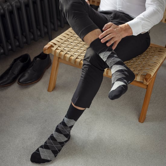 12 Pairs Mens Gentle Grip Loose Top Socks | Extra Wide Non Elastic Socks - Image 3