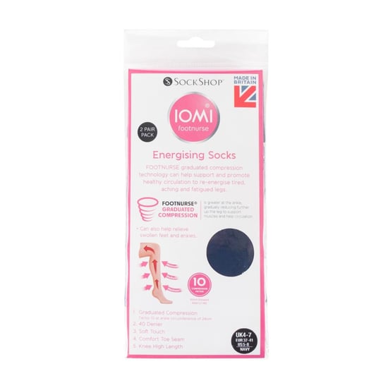 Unisex 4 Pairs of 40 Denier Graduated Compression Socks – Energizing Socks - Image 2