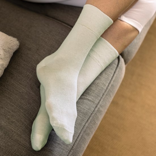 6 Pack Ladies Non Elastic Cotton Diabetic Socks with Seamless Toe - Image 4