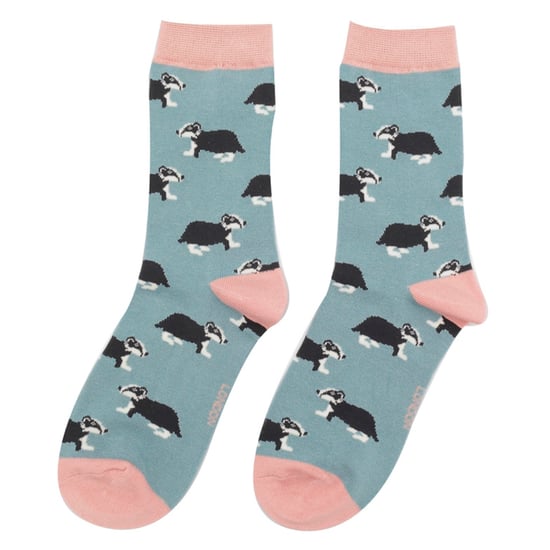 1 Pack Ladies Novelty Animal Patterned Bamboo Socks - Image 3