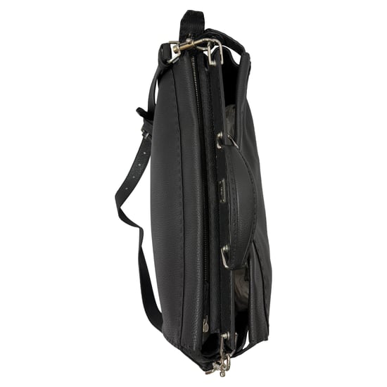 Fendi Selleria Peekaboo XL Top Handle Bag in Black Leather - Image 6