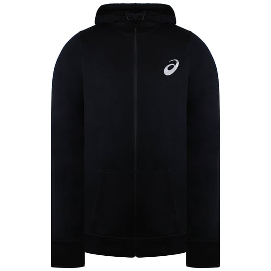 Asics Sport Knit Mens Black Track Jacket - Image 1