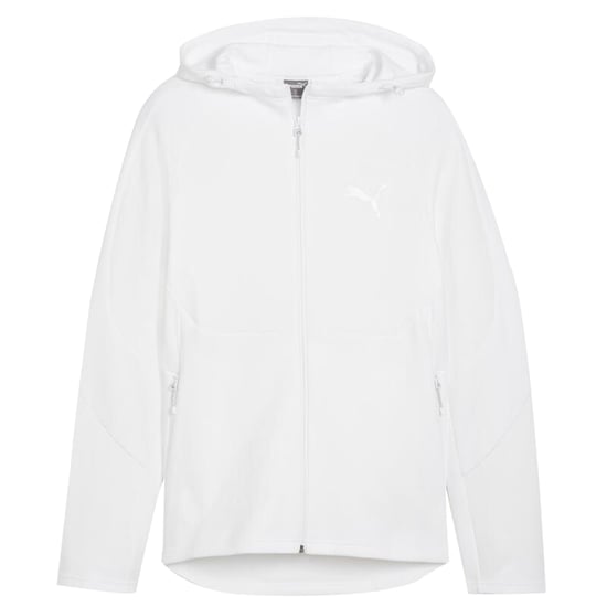 Puma Evostripe Mens White Track Jacket - Image 1