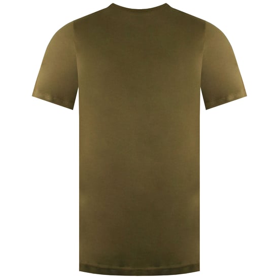 Ben Sherman Chest Target Mens Khaki T-Shirt - Image 2