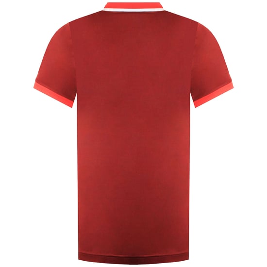 Asics Court Mens Red Tennis Polo Shirt - Image 2