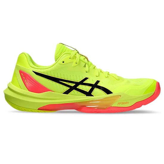 Asics Sky ELite FF 3 Paris Womens Yellow Volleyball Shoes - Image 1