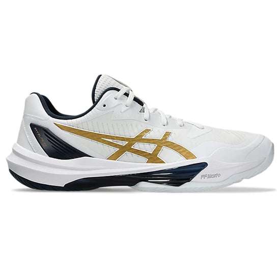 Asics Sky Elite FF 3 Mens White Volleyball Shoes - Image 1