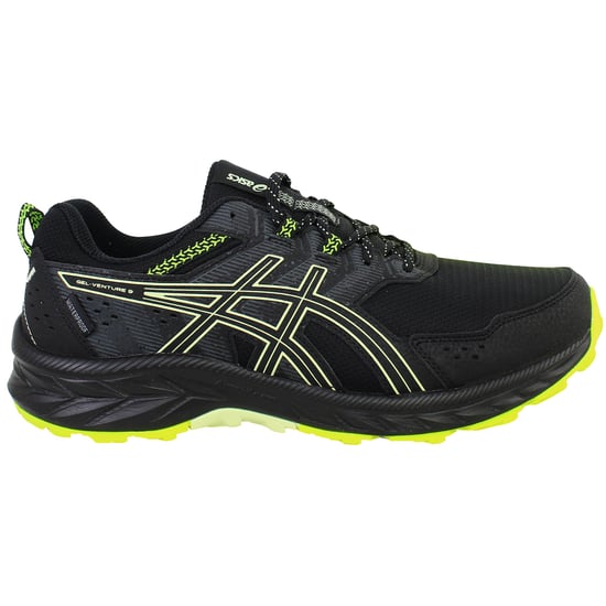 Asics Gel-Venture 9 Waterproof Mens Black Running Shoes - Image 1