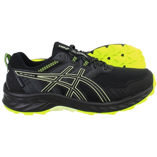 Asics Gel-Venture 9 Waterproof Mens Black Running Shoes - Image 4