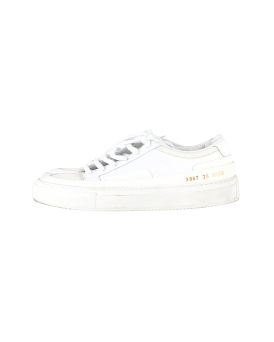 Common Projects Achilles Super Sneakers in White Leather - Image 4