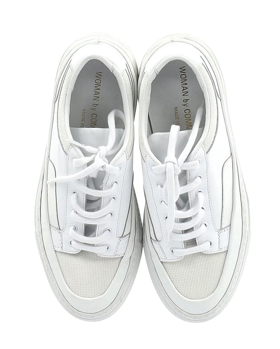 Common Projects Achilles Super Sneakers in White Leather - Image 5
