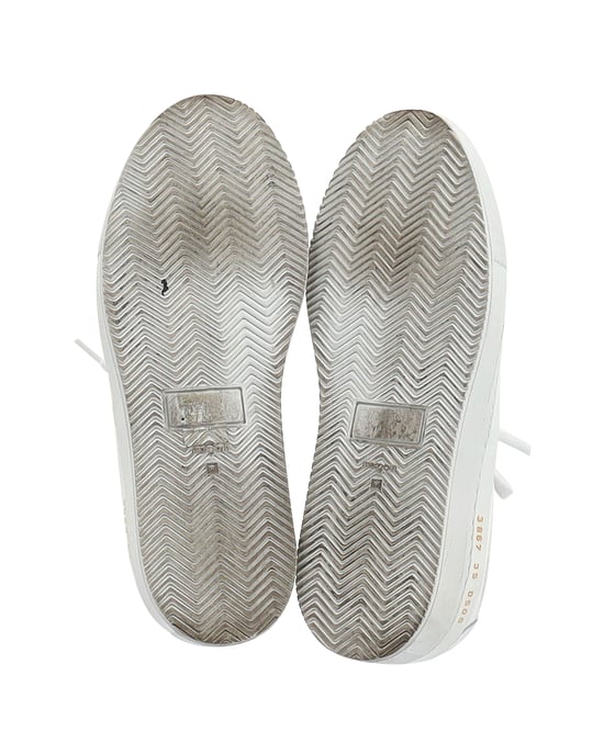 Common Projects Achilles Super Sneakers in White Leather - Image 6