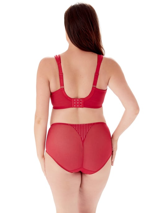 Beauty Stripe Smoothing Bra - Passion Red - Image 3