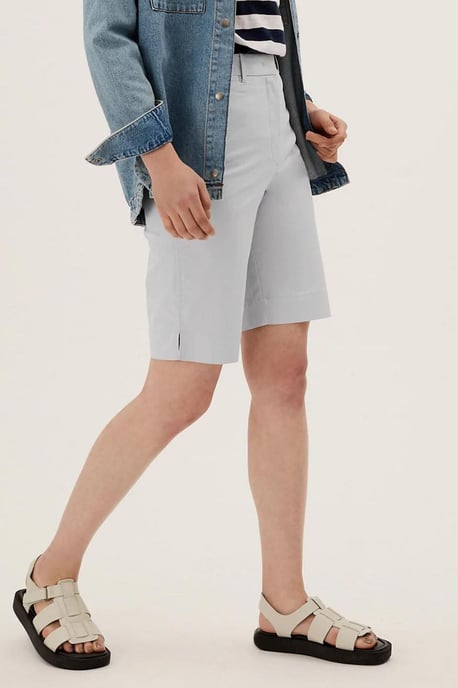 Chino Stretch Knee Shorts - Image 3