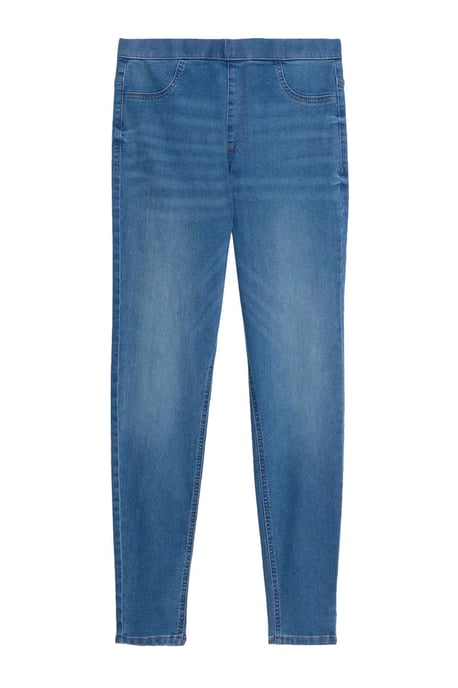 Blue Denim Jeggings - Image 2