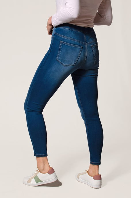 Blue Denim Jeggings - Image 3