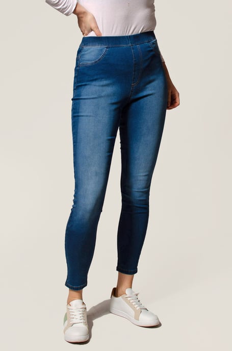 Blue Denim Jeggings - Image 6