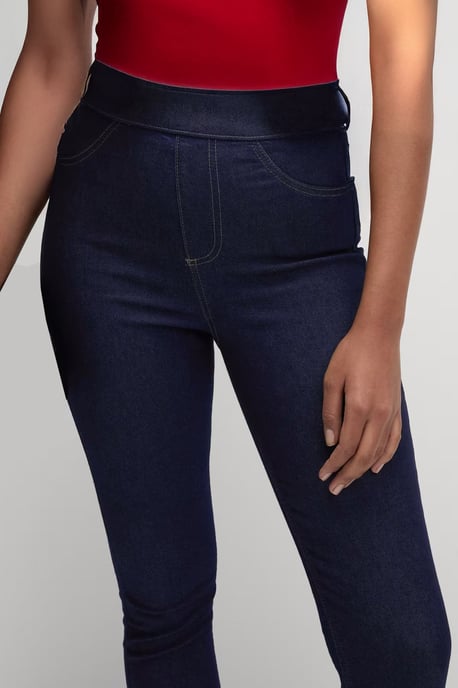 Blue Denim Jeggings - Image 2