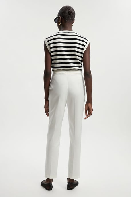 Petite Essential Techno Woven Trouser - Image 4