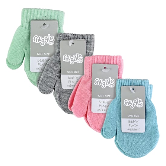 4-pack söta babyvantar för vintern | Vantar för babypojkar och -flickor - Image 2