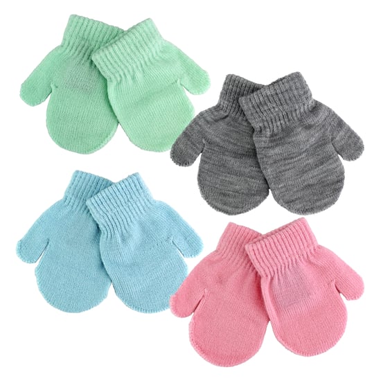 4-pack söta babyvantar för vintern | Vantar för babypojkar och -flickor - Image 3