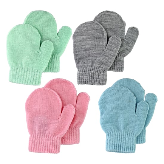 4-pack söta babyvantar för vintern | Vantar för babypojkar och -flickor - Image 5