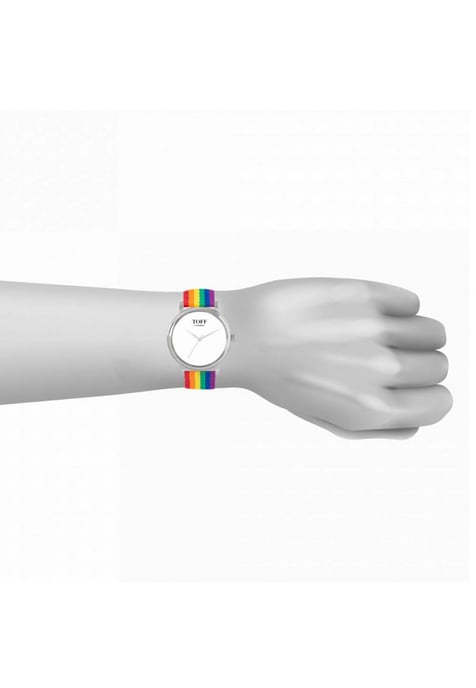 Toff London TLWS-70556 38mm Pride Ribbon Rainbow Batons Watch - Image 6