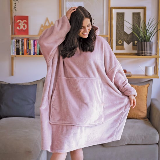 Varm Fleecetäcke Oversized Hoodie - Extra Lång Snoodie för Extra Mysighet - Image 3