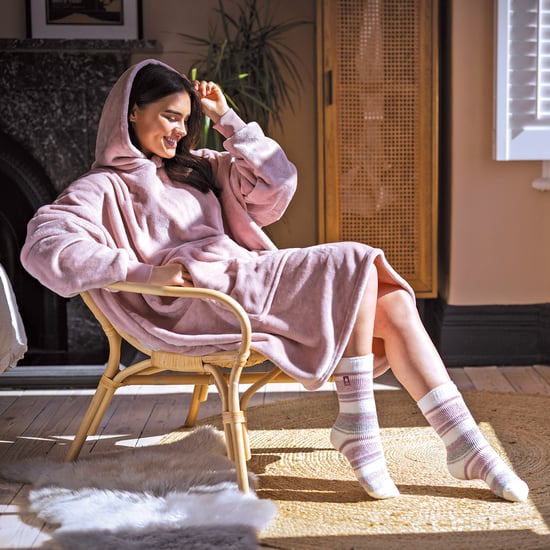 Varm Fleecetäcke Oversized Hoodie - Extra Lång Snoodie för Extra Mysighet - Image 4