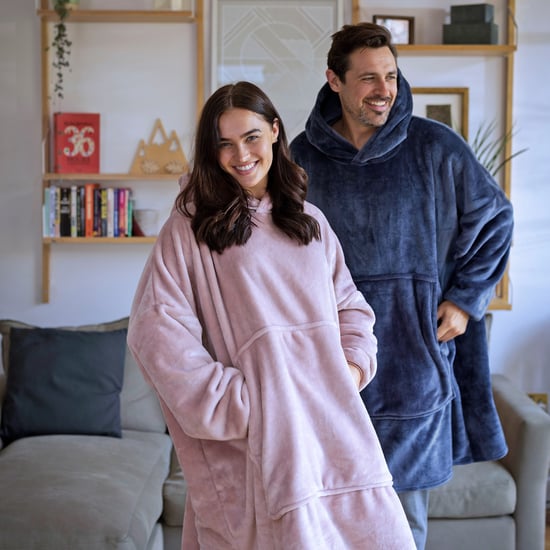Varm Fleece Oversized Filt Hoodie - Extra Lång Snoodie för Extra Mysighet - Image 4