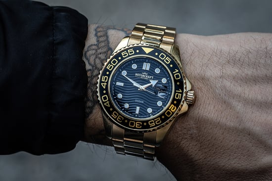 Rotorcraft Horloge Ocean RC4405 Goud - Image 5