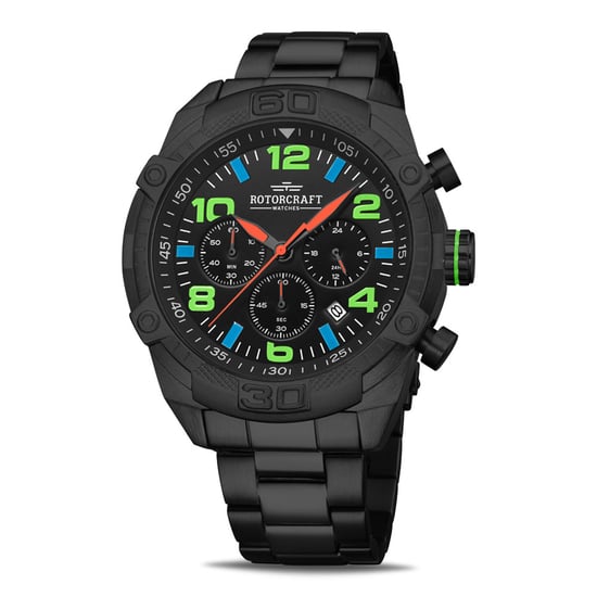 Rotorcraft Horloge Radiant Chrono Zwart - Image 1