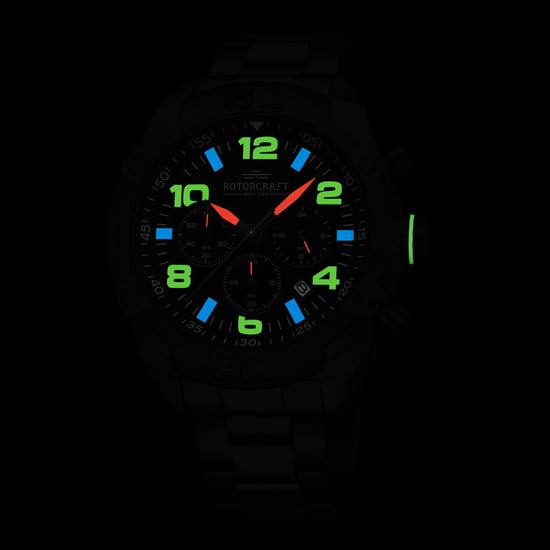 Rotorcraft Horloge Radiant Chrono Zwart - Image 4