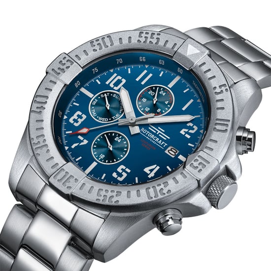 Rotorcraft Horloge Centurion Dual Time Zilver - Image 2
