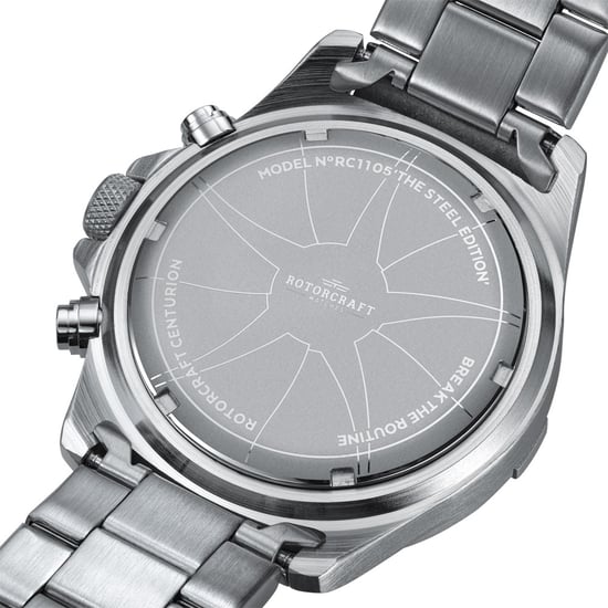 Rotorcraft Horloge Centurion Dual Time Zilver - Image 3