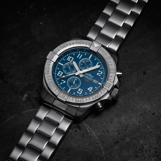 Rotorcraft Horloge Centurion Dual Time Zilver - Image 4