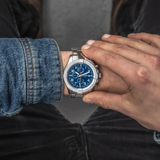 Rotorcraft Horloge Centurion Dual Time Zilver - Image 5