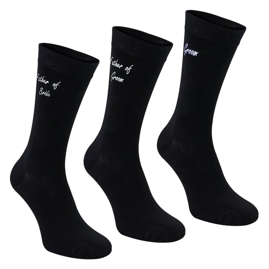 3 Pairs Mens Wedding Socks for Father of the Groom & Bride | Wedding Gift - Image 3