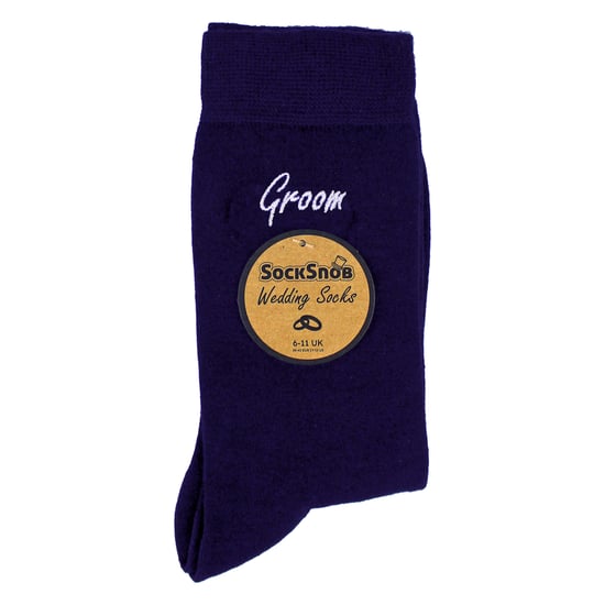 Mens Wedding Socks for Groom Groomsman Best Man Father of the Groom and Bride - Image 2