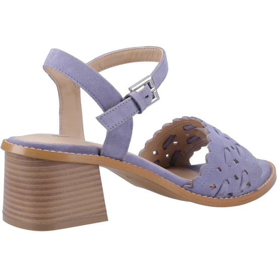 Hush Puppies Lacie Suède Dames Blauwe Sandalen - Image 2