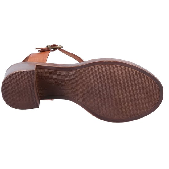 Hush Puppies Georgia Leather Women's Tan Sandals - Image 3