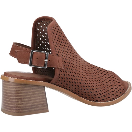 Hush Puppies Louise Hälskor Läder Kvinnor Bruna Sandaler - Image 2