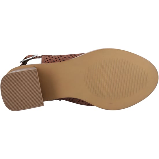 Hush Puppies Louise Hälskor Läder Kvinnor Bruna Sandaler - Image 3