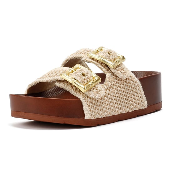 Desert Fleur Super Dames Beige Sandalen - Image 3