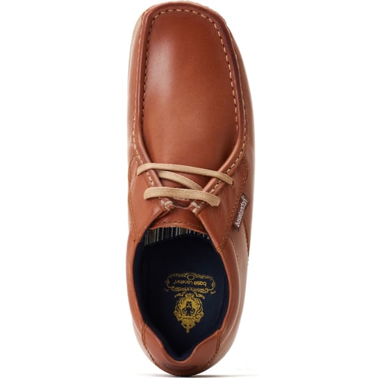 Base London Event Leren Heren Tan Veterschoenen - Image 4