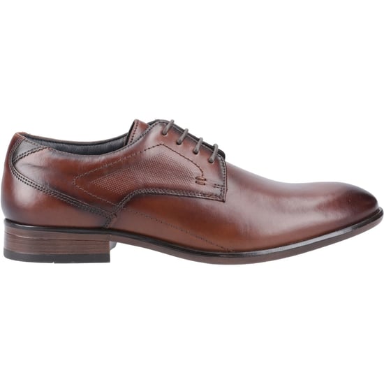 Pod Carl Leren Cognac Heren Veterschoenen - Image 5