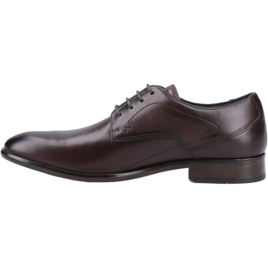 Pod Carl Leren Heren Kastanjebruine Veterschoenen - Image 4