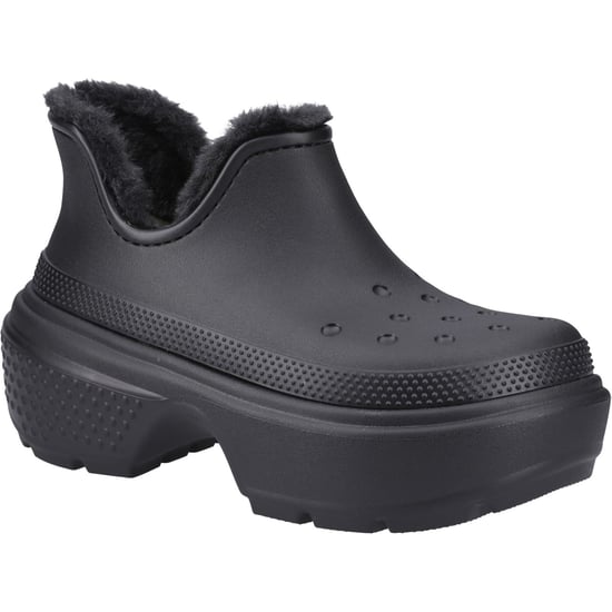 Crocs Stomp Shorty Thermoplastische Zwarte Dameslaarzen - Image 1