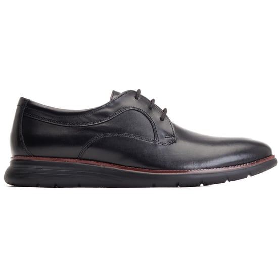 Base London Wing Leren Zwarte Oxford Schoenen Voor Heren - Image 5